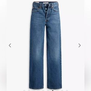 Levi’s Ribcage Full Length Straight Leg Jean